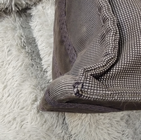 Authentic Hermès Herline Grey Canvas Tote - Picture 10 of 16